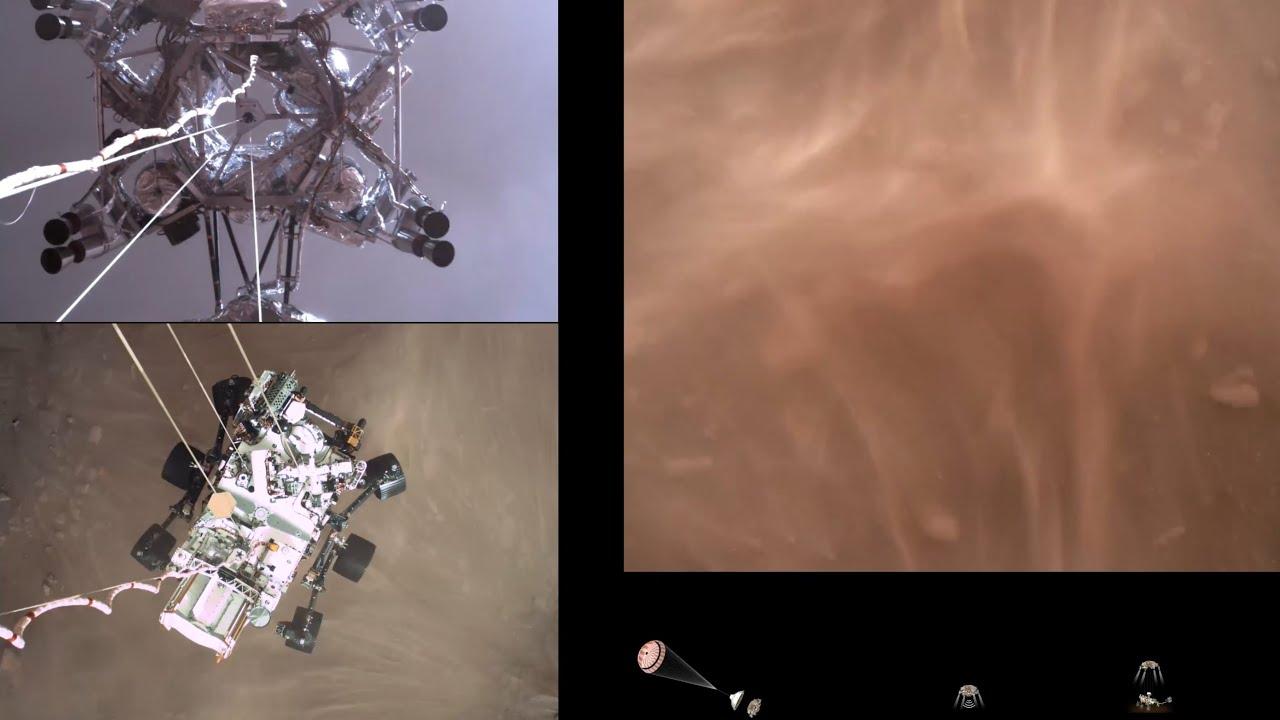 Cover Image for ڤيديو: هبوط المُثابرة على المريخ 🚀🪂